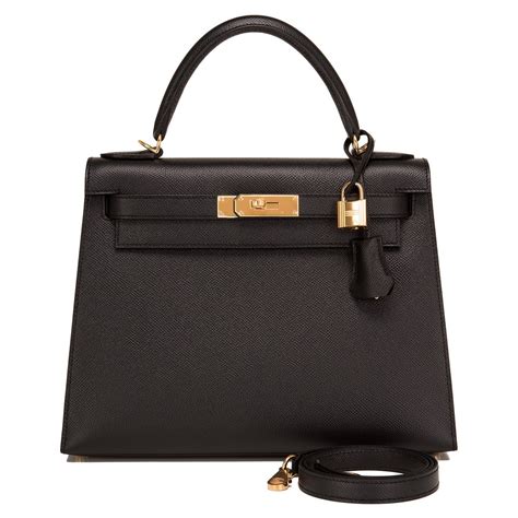 hermes kelly bag 28cm black|hermes kelly 28 price.